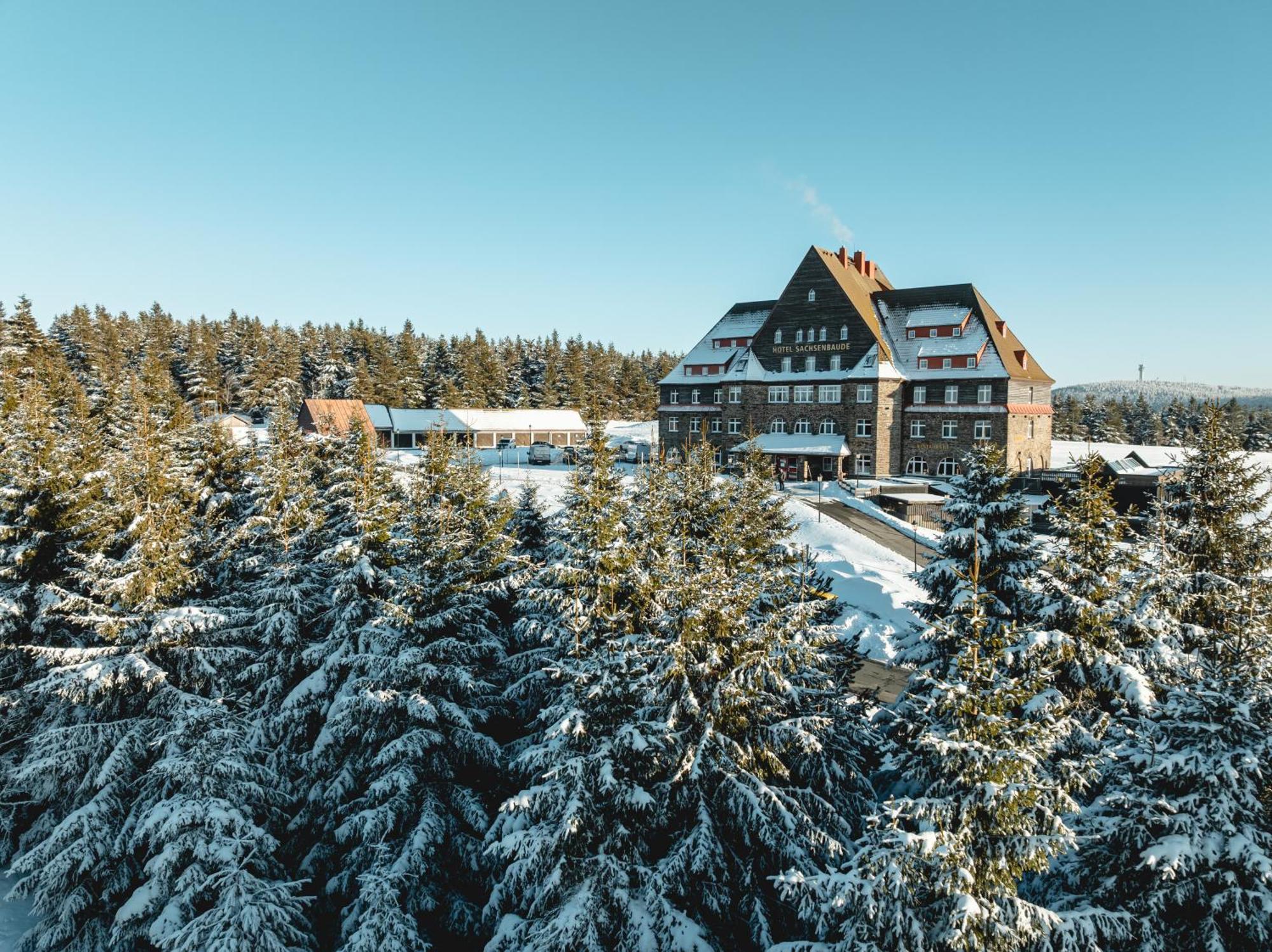 Naturhotel Sachsenbaude Oberwiesenthal Extérieur photo