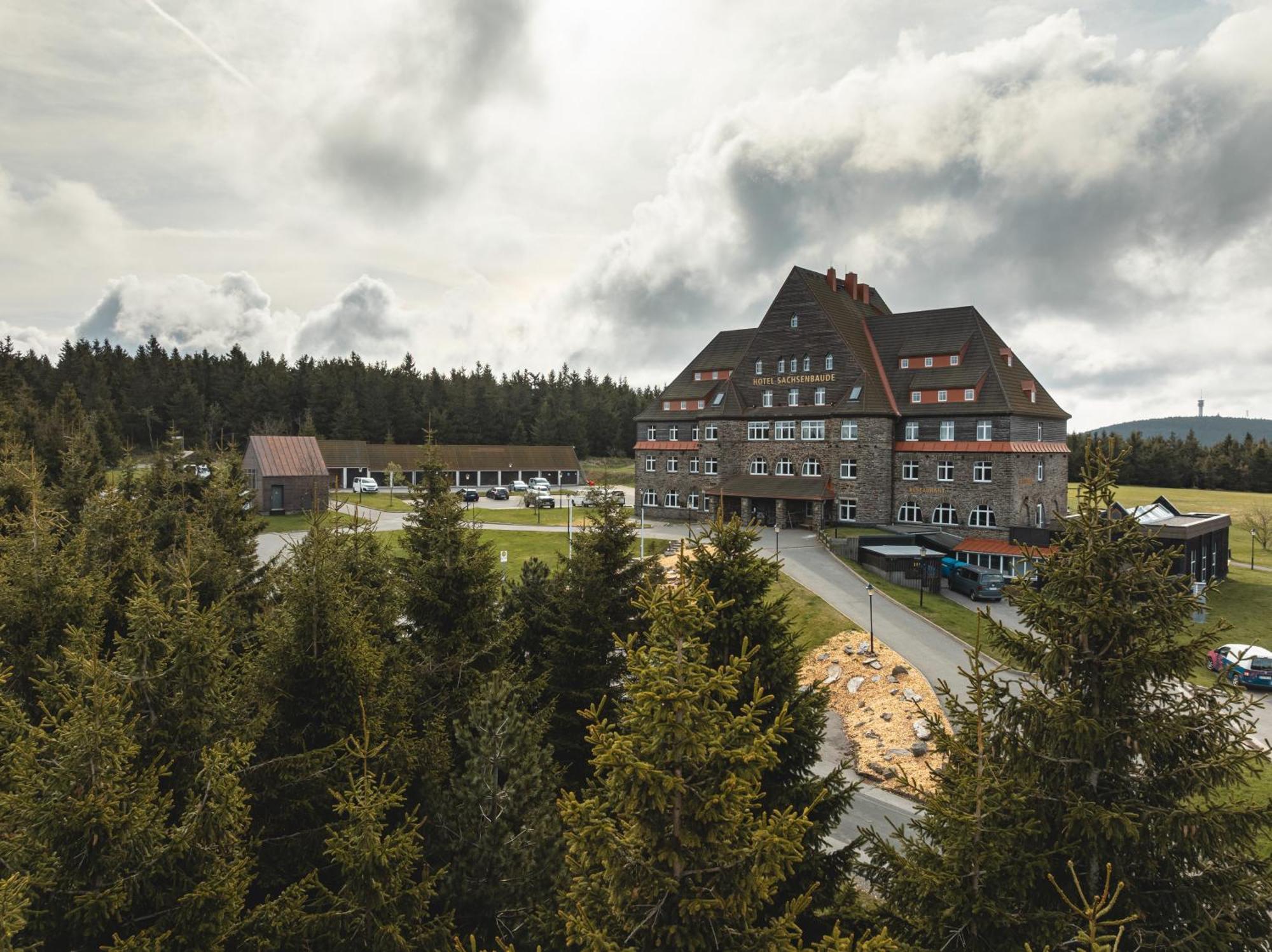 Naturhotel Sachsenbaude Oberwiesenthal Extérieur photo